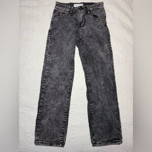 Stylish Kids' Black Denim Jeans